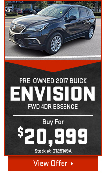 PRE-OWNED 2017 BUICK ENVISION FWD 4dr Essence