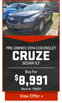 2014 Chevrolet Cruze Sedan 1LT