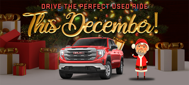 drive the perfect used ride this December