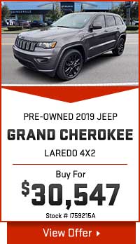 2019 JEEP GRAND CHEROKEE Laredo 4x2