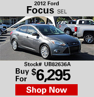 2012 Ford Focus SEL 