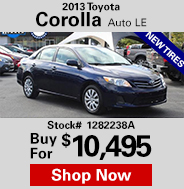 2013 Toyota Corolla Auto LE