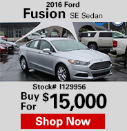 2016 Ford Fusion SE Sedan