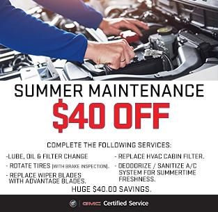 Summer Maintenance $40 OFF