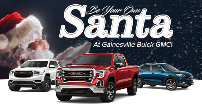 be your own santa at gainesville buick gmc