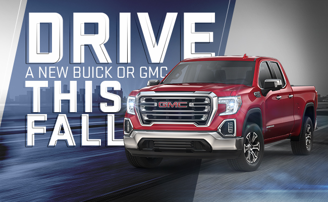 Drive A New Buick Or GMC This Fall