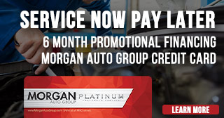 promotional offer with morgan auto group credit card