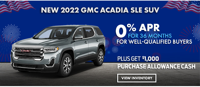 Special offer from Gill Buick GMC