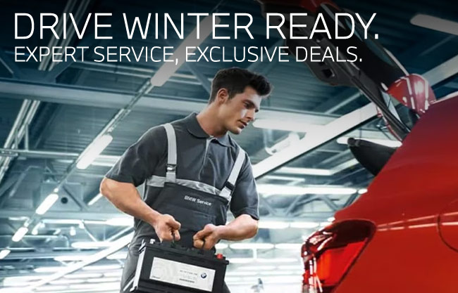 Drive winter ready. Expert service, exclusive deals.
