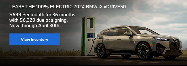 lease the new electric BMW iX
