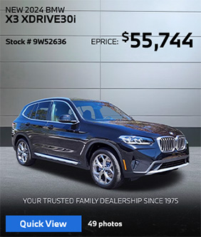 2024 BMW X3 xDRIVE30i SUV