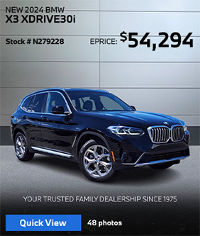 2024 BMW X3 xDRIVE30i SUV