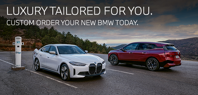 Luxury Tailored for you - Custom order your new BMW today
