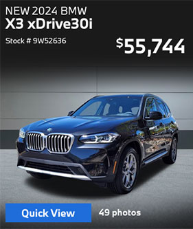 2024 BMW X3 xDRIVE30i SUV