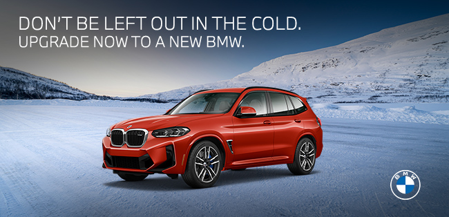 Complete your holiday season. Drive the BMW X3 or X5 at Gebhardt BMW