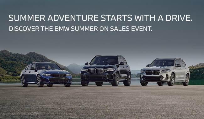 Summer Adventure Starts with a drive - Discover the BMW Summer on sales event