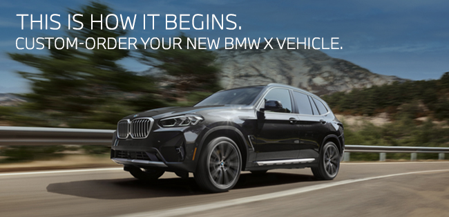 This is how it begins - Custom-Order your new BMW today