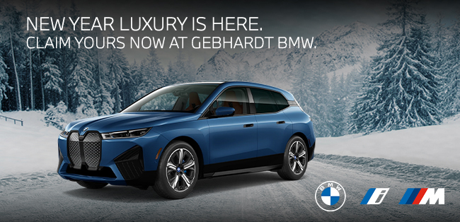 New year luxury is here claim yours now at Gebhardt BMW