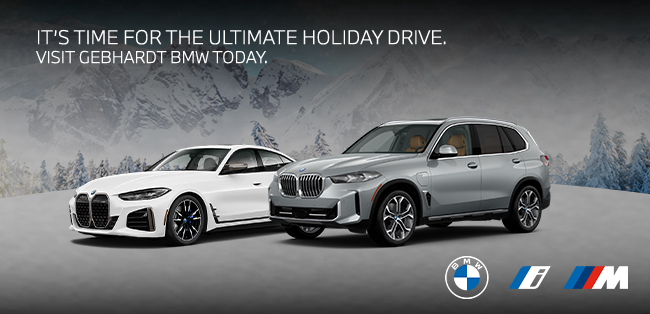 its time for the Ulimate Holiday drive - visit Gebhardt BMW today
