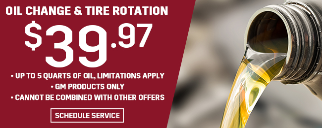 $39.97 Oil Change & Tire Rotation