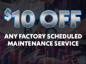 Any factory scheduled maintenance service