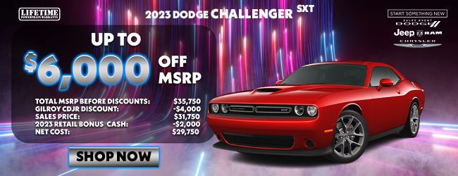 2023 Dodge Challenger SXT offer