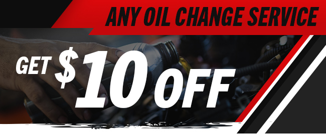 Get $10 Off Any Oil Change Service