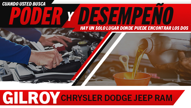 Cuando Usted Busca Poder y Desempeño, Hay Un Solo Lugar Donde Puede Encontrar los Dos: ¡Gilroy Chrysler Dodge Jeep RAM!