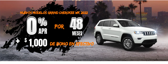 2022 Jeep Grand Cherokee WK offer