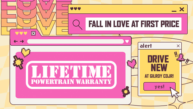 Fall in Love at Frist Price - Drive new at Gilroy CDJR