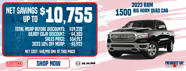 2023 RAM 1500 Big Horn Quad Cab