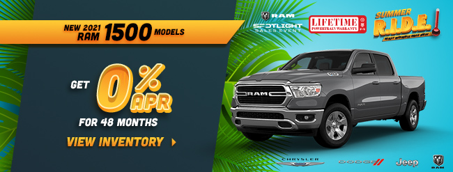 New 2021 Ram 1500 models