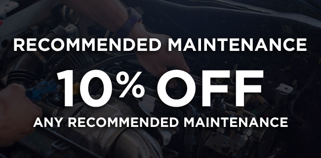 Recommended Maintenance