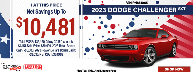 2023 Dodge Challenger SXT