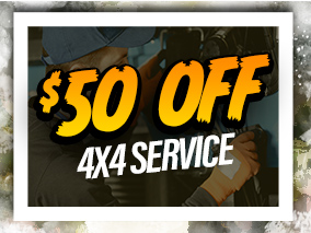 $50 off 4x4 service