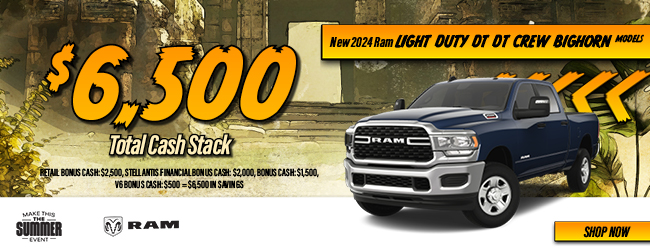 2024	Ram	Light Duty DT DT Crew Bighorn