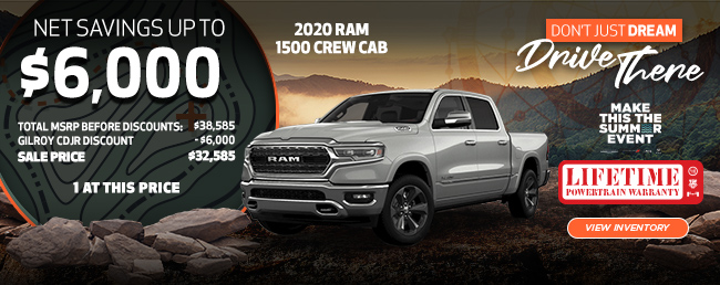2020 RAM 1500 CREW CAB