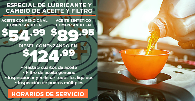cambio de aceite
