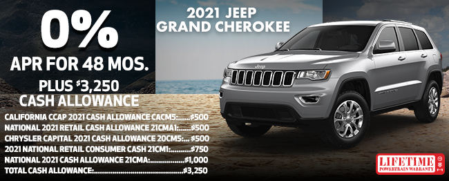 New 2021 Jeep Grand Cherokee