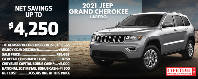 2021 Jeep Grand Cherokee Laredo 
