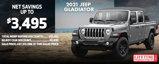 2021 Jeep Gladiator