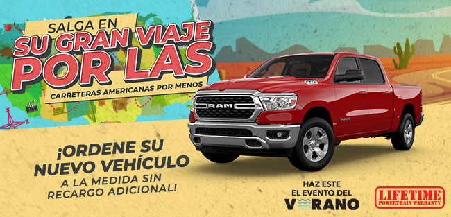 oferta especial de Gilroy CDJR, Gilroy California