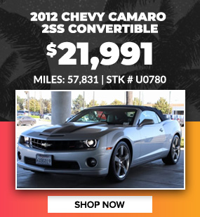 pre-owned vehicle offer