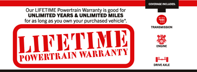 lifetime powertrain warranty info
