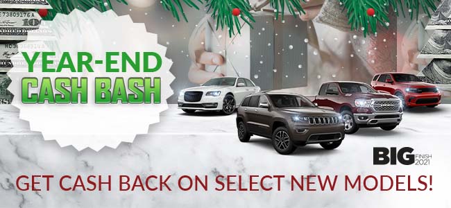 year End Cash bash Promotion