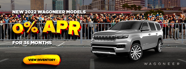 Wagoneer at 0% apr offer