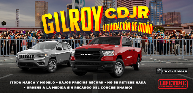 Gilroy CDJR Liquidacion De Otono