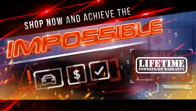 Shop now and achieve the impossible.