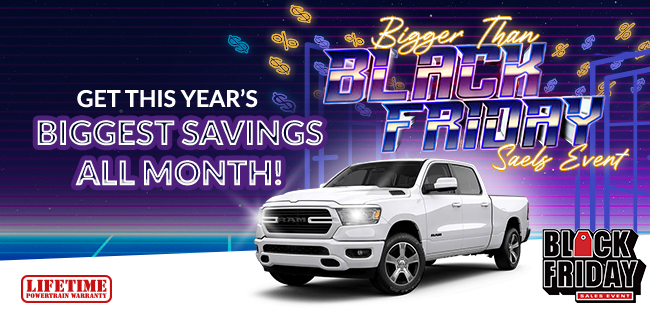 Bigger than Black Friday Sales Event