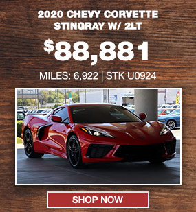 2020 Chevy Corvette Stingray